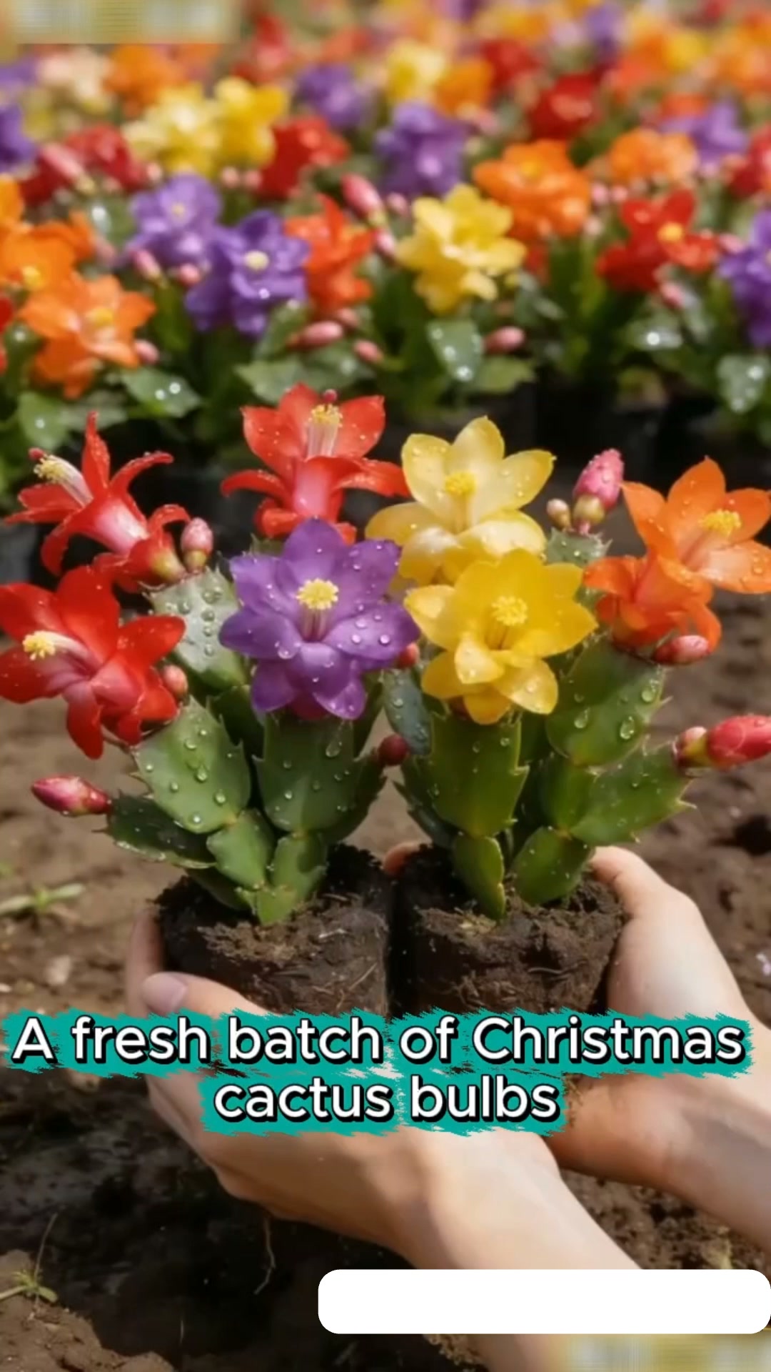 Mix Colors Schlumbergera Bulbs– Easy-Care Blooms in Every Shade, Even in Winter
