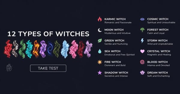 Identify your witchy type in just 1 minute