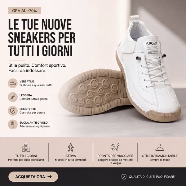 Oriana | Sneakers con Ammortizzazione