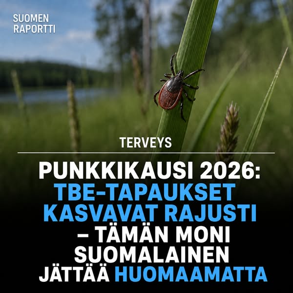 Punkkikausi 2026: tätä moni suomalainen ei tiedä