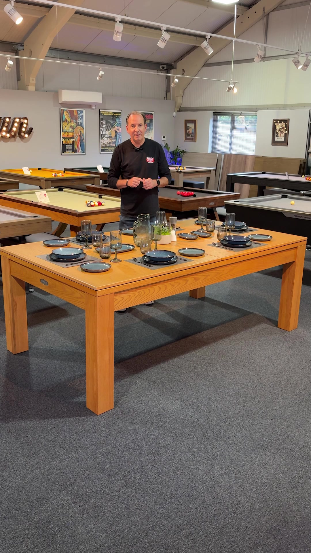 Signature Chester Oak Pool Dining Table | £3,472
