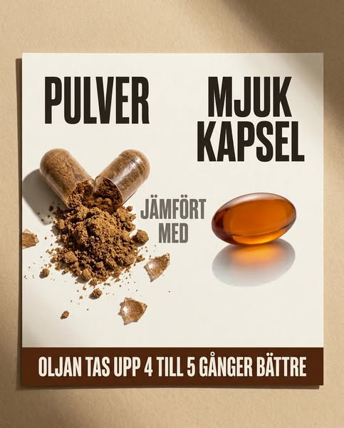 Pulver eller kallpressad olja?