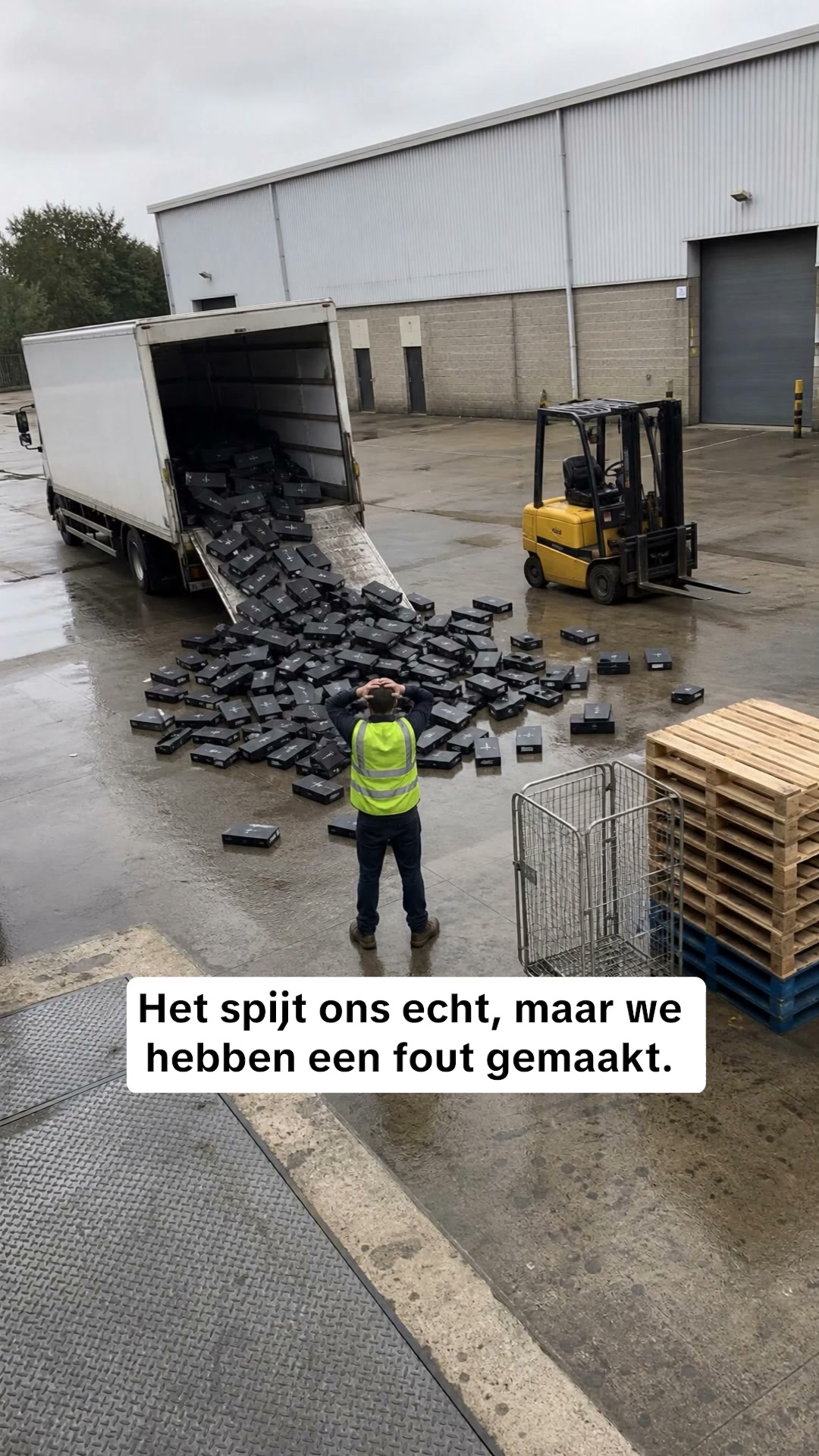 Oeps: te veel besteld