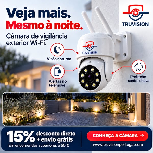 Câmeras de Vigilância com desconto