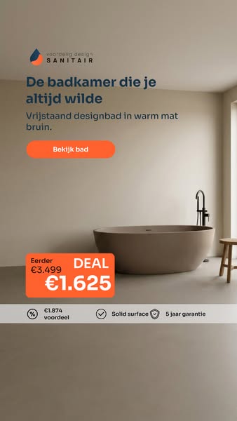 Frabitio vrijstaand bad