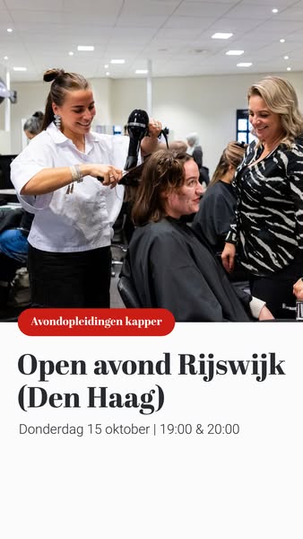 Leer het kappersvak in de avonduren!