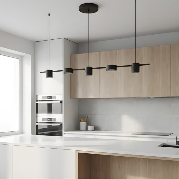 Metalen Hanglamp Goud Zwart Sfeerverlichting – Moderato