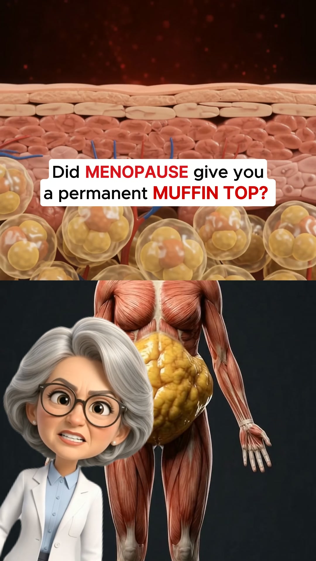 Reduces menopause belly naturally