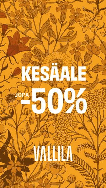 Kesäale jopa -50 %