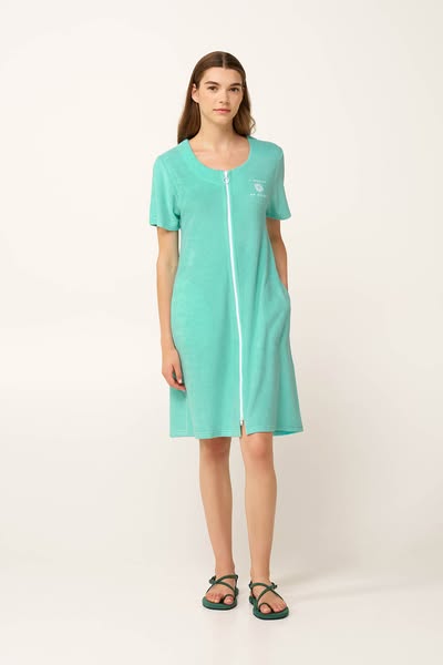 Frotte Φόρεμα Θαλάσσης με Τσέπες Vamp 24501 - AQUA SKY, XXL