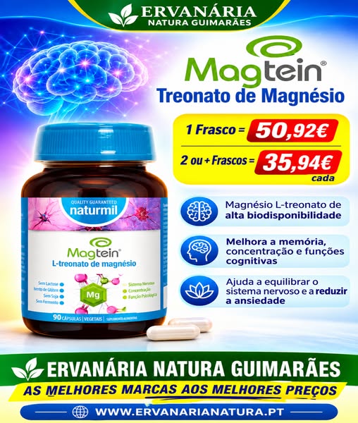 Magtein® Treonato de Magnesio