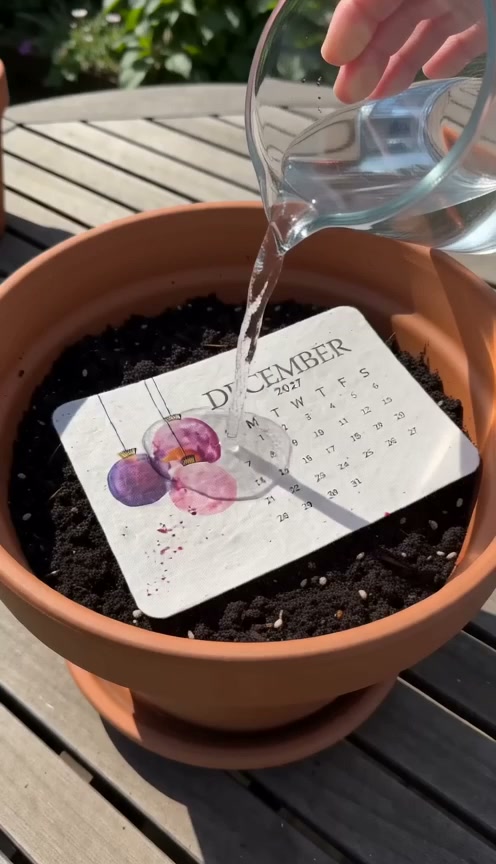 Eco-Friendly Plantable “Timeless” Seed Calendar 2027