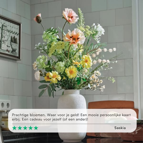 De nieuwe standaard in kunstbloemen.
