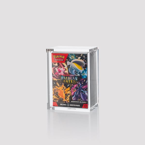 Acrylic Case Display for Pokémon Booster Bundle Box