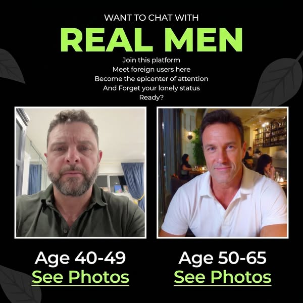 Over 50 and ready to meet someone real?