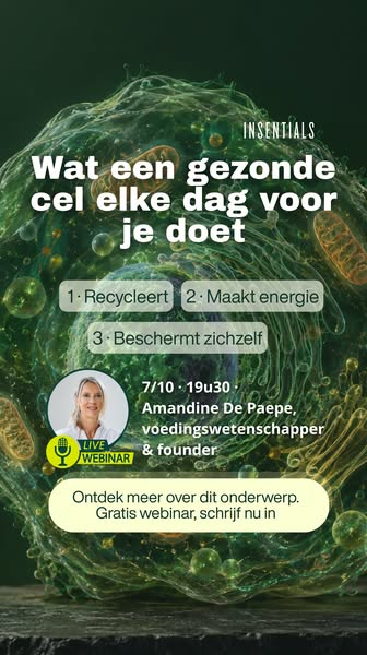 Gratis webinar: longevity & anti-aging