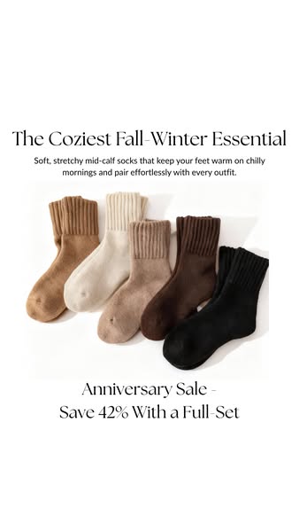 Your Fall Sock Essential