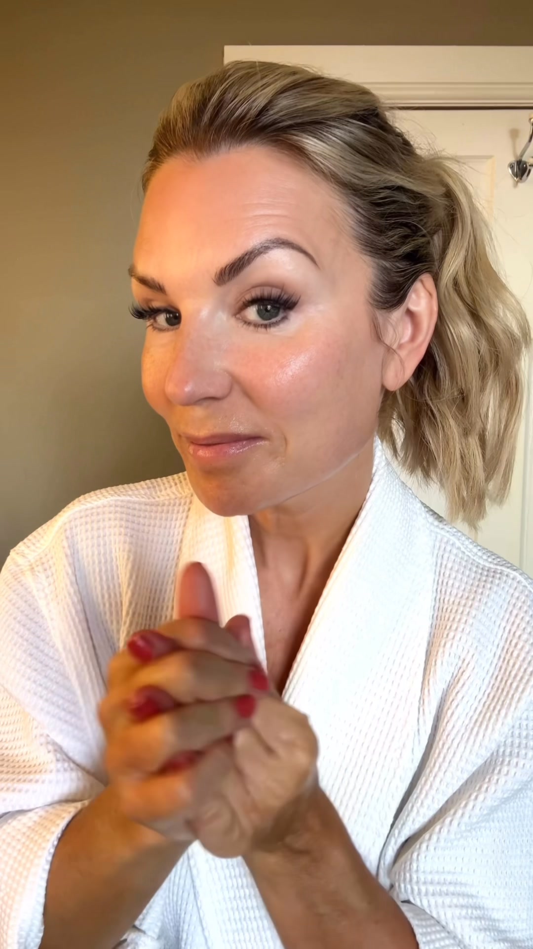 Two steps to fresh, dewy skin