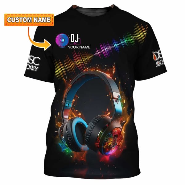 DJ's Perfect Shirts Custom Name for You!