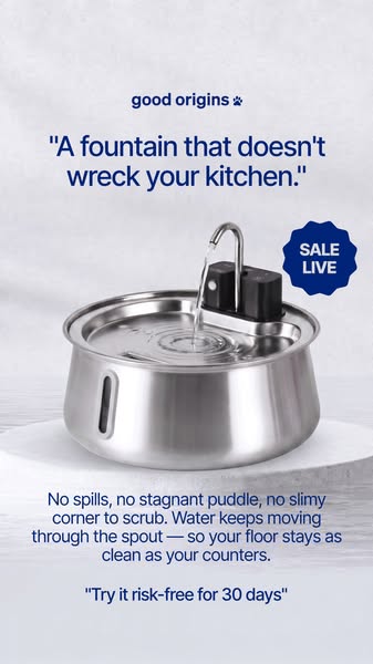 The Dyson Of Dog Fountains