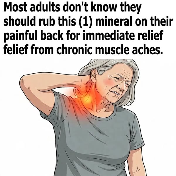 The best mineral to "calm" the locked neck pain relay?