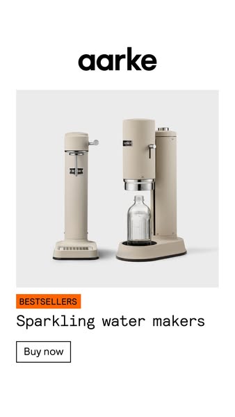 Aarke sparkling water makers