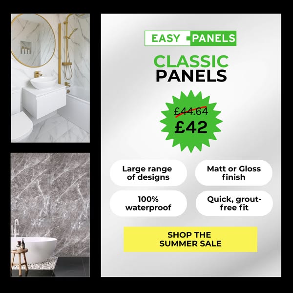 Classic Panels Now Just £42!