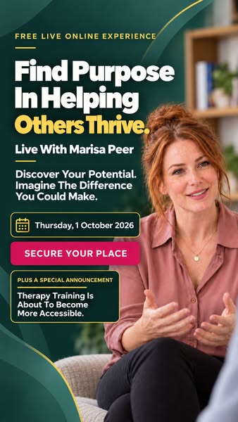 A Free Live Experience With Marisa Peer