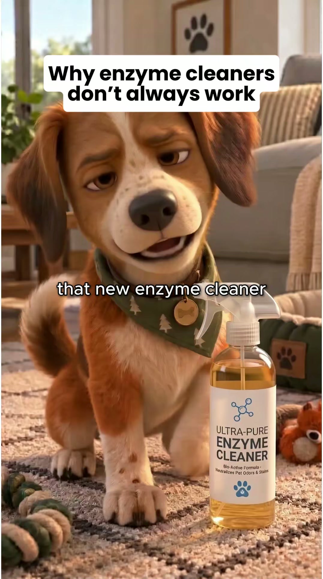 Stop Masking Pet & Home Odor. Eliminate It.