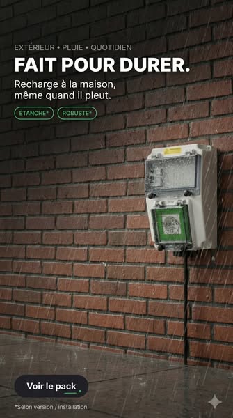Extérieur ? Aucun souci