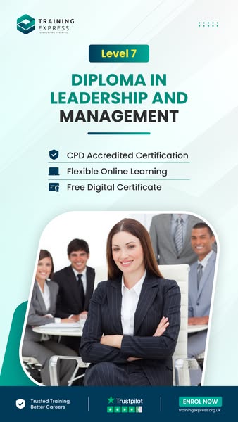 Leadership and Management Diploma Level 7