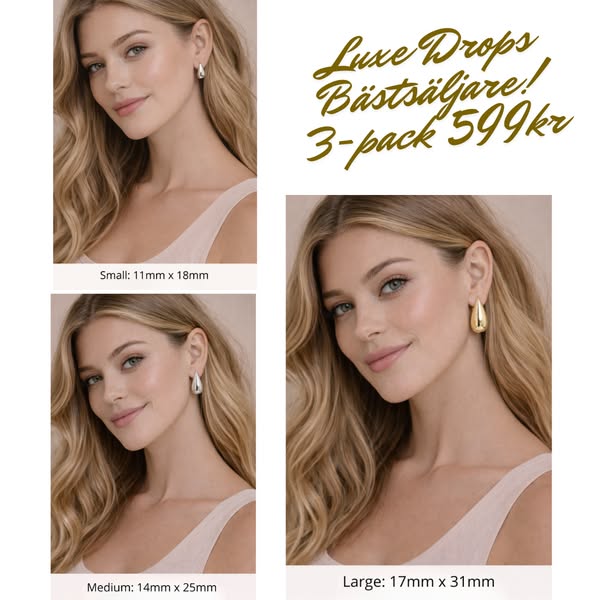 Bästsäljare! Luxe Drops