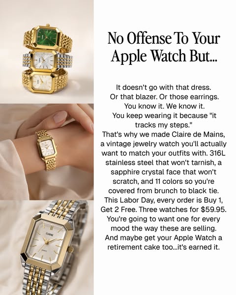 LABOR DAY: BUY 1 GET 2 FREE