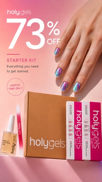 Salon Gel Nails in Under 10 Minutes
