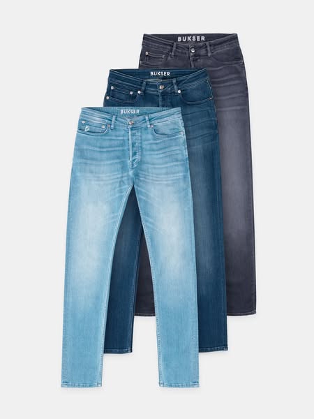 €88 voordeel op drie jeans