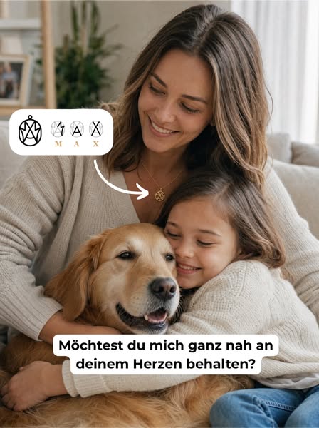 Deine Fellnase, ganz nah an deinem Herzen