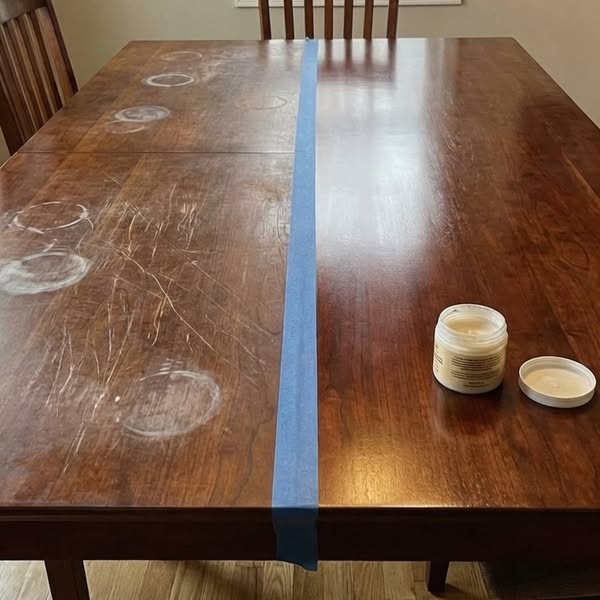 Try THIS for scratches on wood
