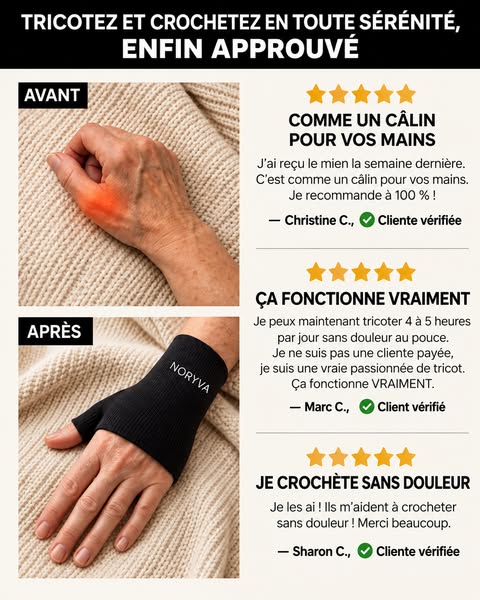 Conçu pour les tricoteuses et les crocheteuses.