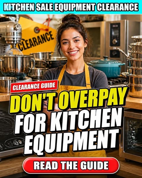 Clearance Kitchen Equipment: What to Know