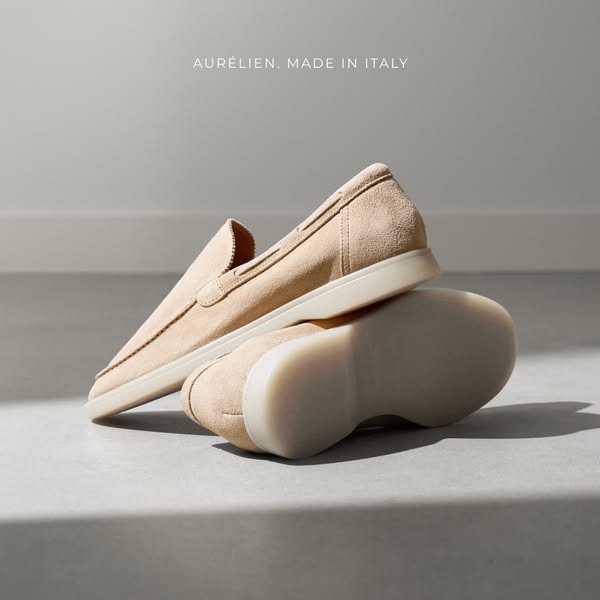 £320 Yacht Loafers. Made in Italy.