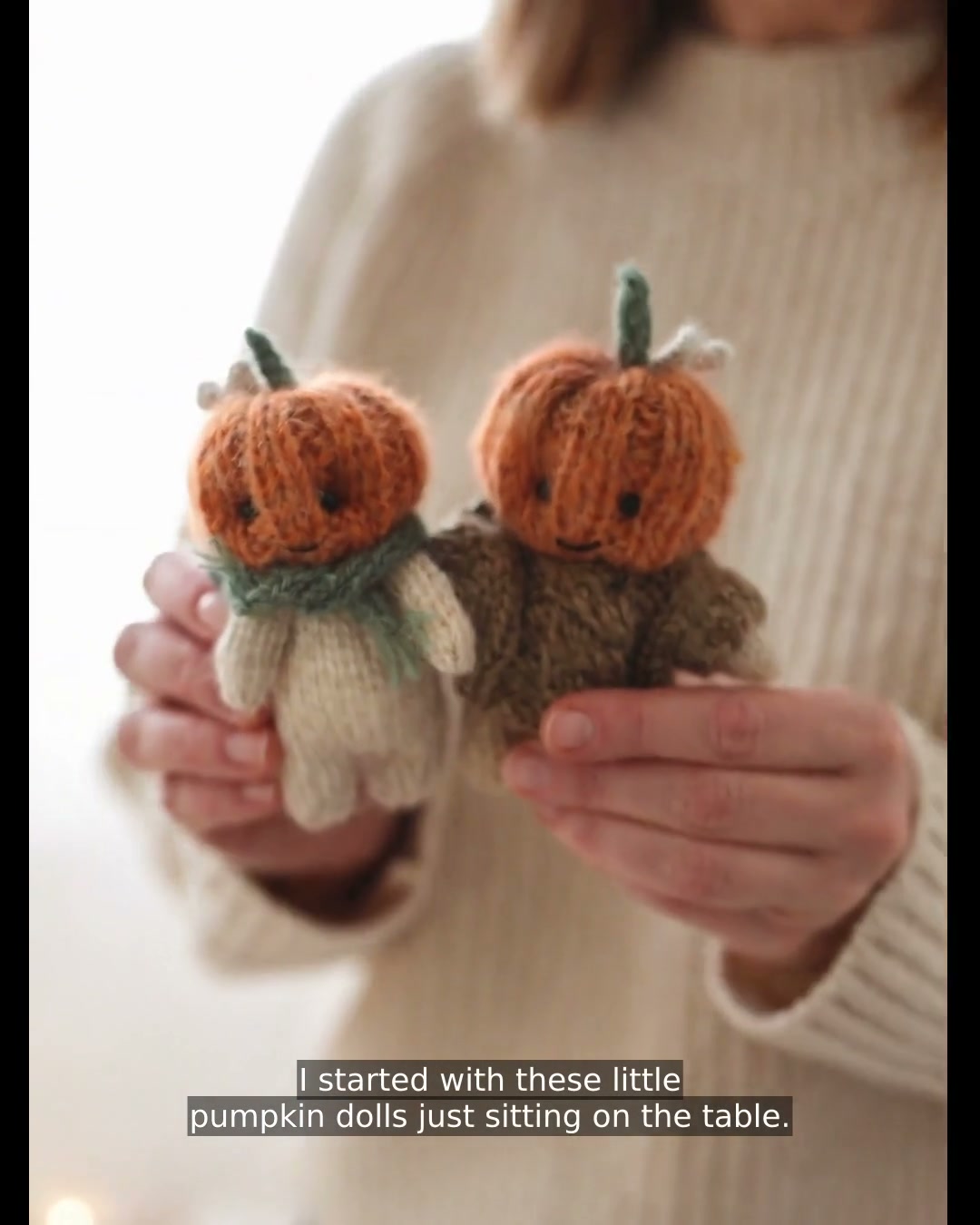 Spooky Harvest Character Knitting Pattern