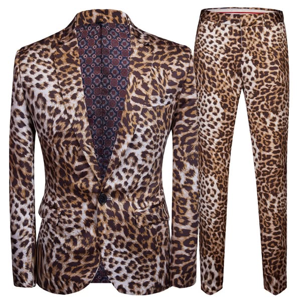 Leopard Print Suit M8002