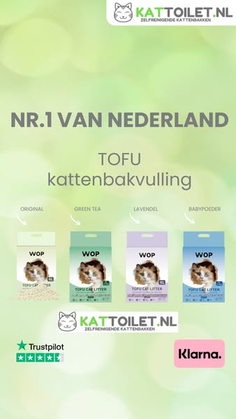 TOFU Kattenbakvulling