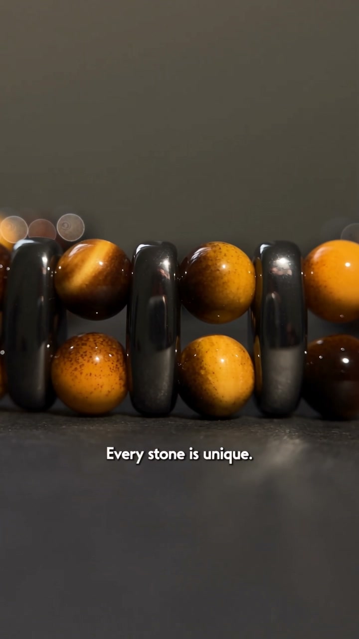 Natural Tiger's Eye Stone Bracelet