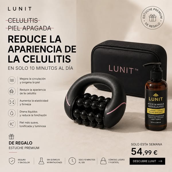Essential Rodillo Lunit - Anticelulítis