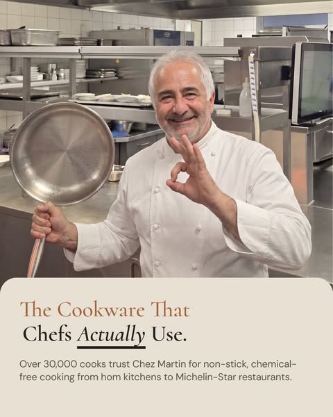 I spent 15 years in Michelin-star kitchens. And I still couldn't find a pan I'd use at home.