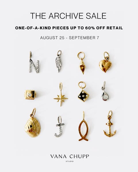 The Archive Sale — Up to 60% Off