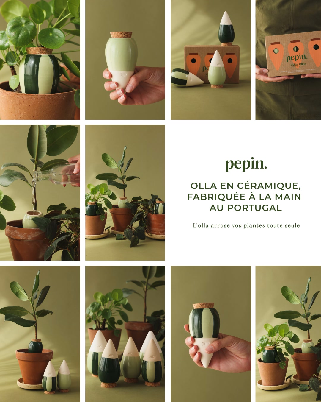 Fabriquée à la main, pensée pour vos plantes
