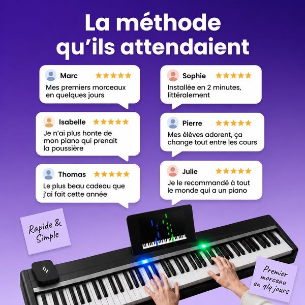 Ton premier morceau en 9 jours !