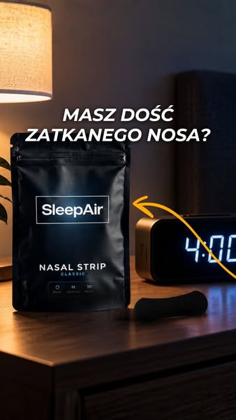 Swobodniejsze oddychanie, świeże przebudzenie – SleepAir!
